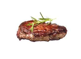 Foto auf Acrylglas Steakhouse Rinderfilet freigesteller