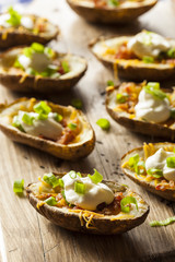 Homemade Potato Skins with Bacon
