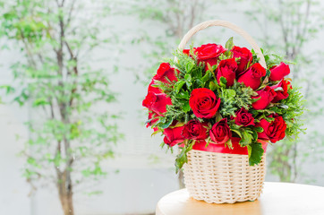 Rose basket