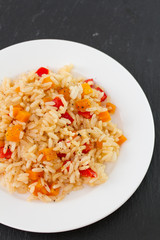 rice with vegetables