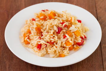 rice with vegetables