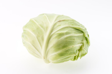 Cabbage isolated on white