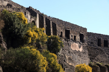 Fototapeta premium ehemalige Villen in Pompeji