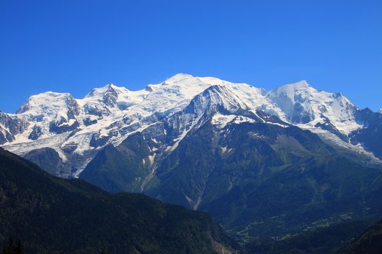 Le Mont-Blanc depuis Passy, France