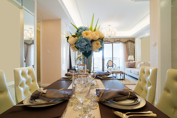 luxury dining room
