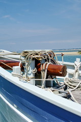 cordage d'un voilier
