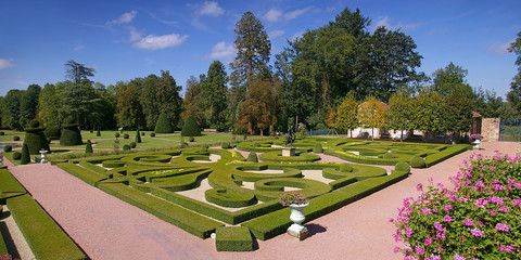 Classic French regular garden
