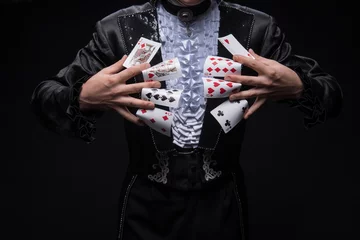 Fotobehang Consummate mastery of magician © zinkevych