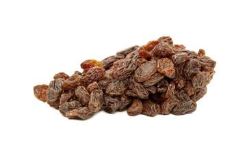 raisins isolated on white background