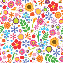 Floral seamless pattern