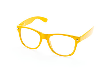 Colorful Eyeglasses isolated on white