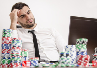 Regret playing online poker