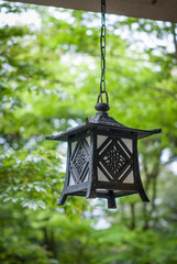 Japanese garden lantern