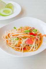 green papaya salad