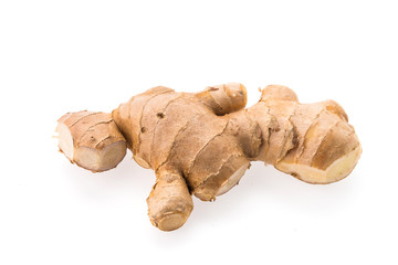 Ginger isolated on white
