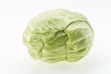 Cabbage isolated on white