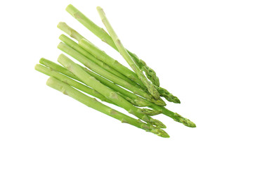 Asparagus isolated in white background
