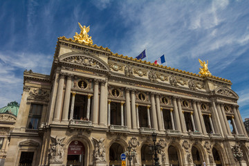 Garnier Opera in Paris France