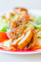 Spicy chicken salad
