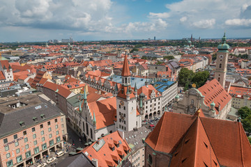 Fototapeta na wymiar View of Munich Germany
