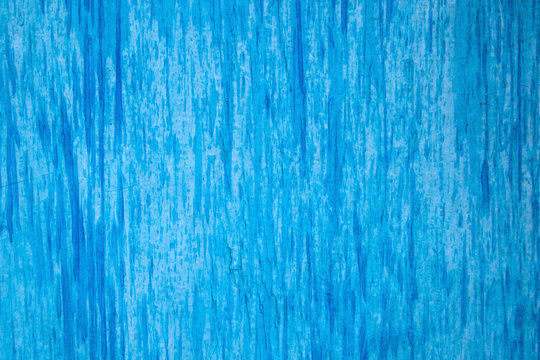 Textur von blau lackiertem Holz