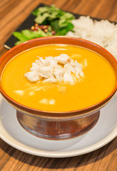 noodles fish curry crab