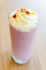 Blueberry smoothie