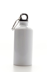 Bottle water isolated on white