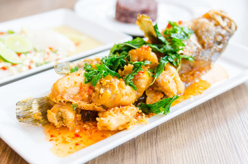 Fried fish