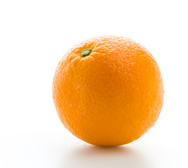 Orange isolated on white