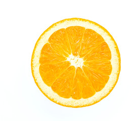 Orange isolated on white