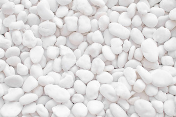 white rock pebbles