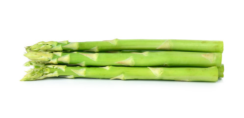 asparagus isolated on white