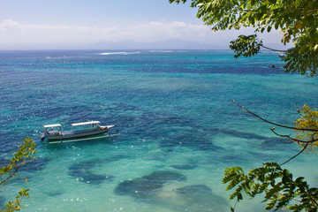 Beautiful bay in Nusa Lembongan