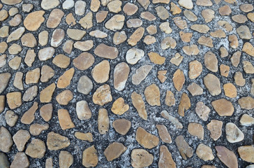 abstract background of brick floor