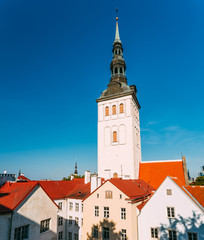 Medieval Former St. Nicholas Church In Tallinn, Estonia