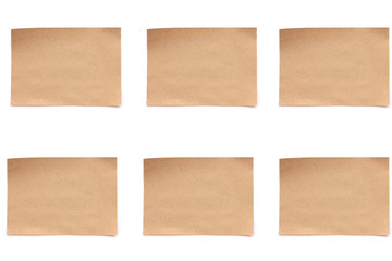 Vintage Paper isolated  on white background