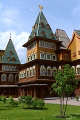 Wooden palace of Tsar Alexei Mikhailovich in Kolomenskoye