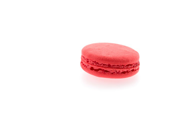 Macaron isolated on white