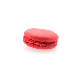 Macaron isolated on white