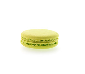 Macaron isolated on white