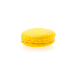 Macaron isolated on white