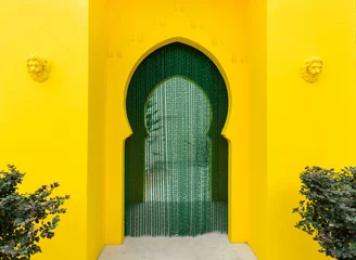 Rolgordijnen Walkway moroccan style decor © Kittiphan