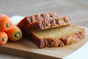 Carrot Cake Slices