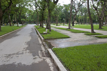 Lenin park in Hanoi, Vietnam