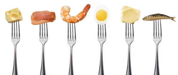 Gordijnen vork met verschillende eiwitten © Liddy Hansdottir