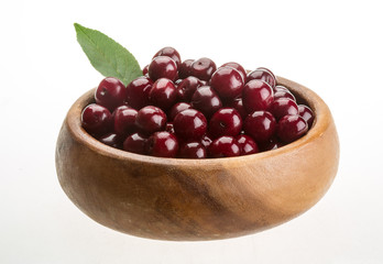 Cherry in the bowl