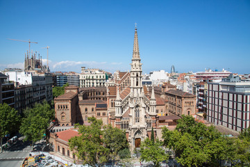 Fototapeta na wymiar Barcelona's Churches