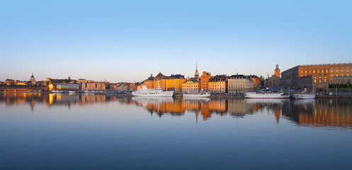 Fototapeta na wymiar Old Town of Stockholm