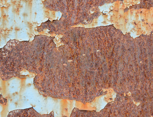 rusty metal background